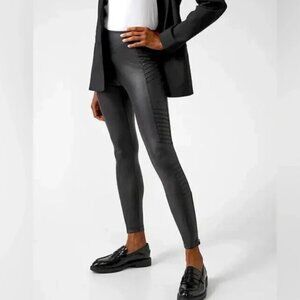 Athleta Delancey Gleam Moto Tight in Black